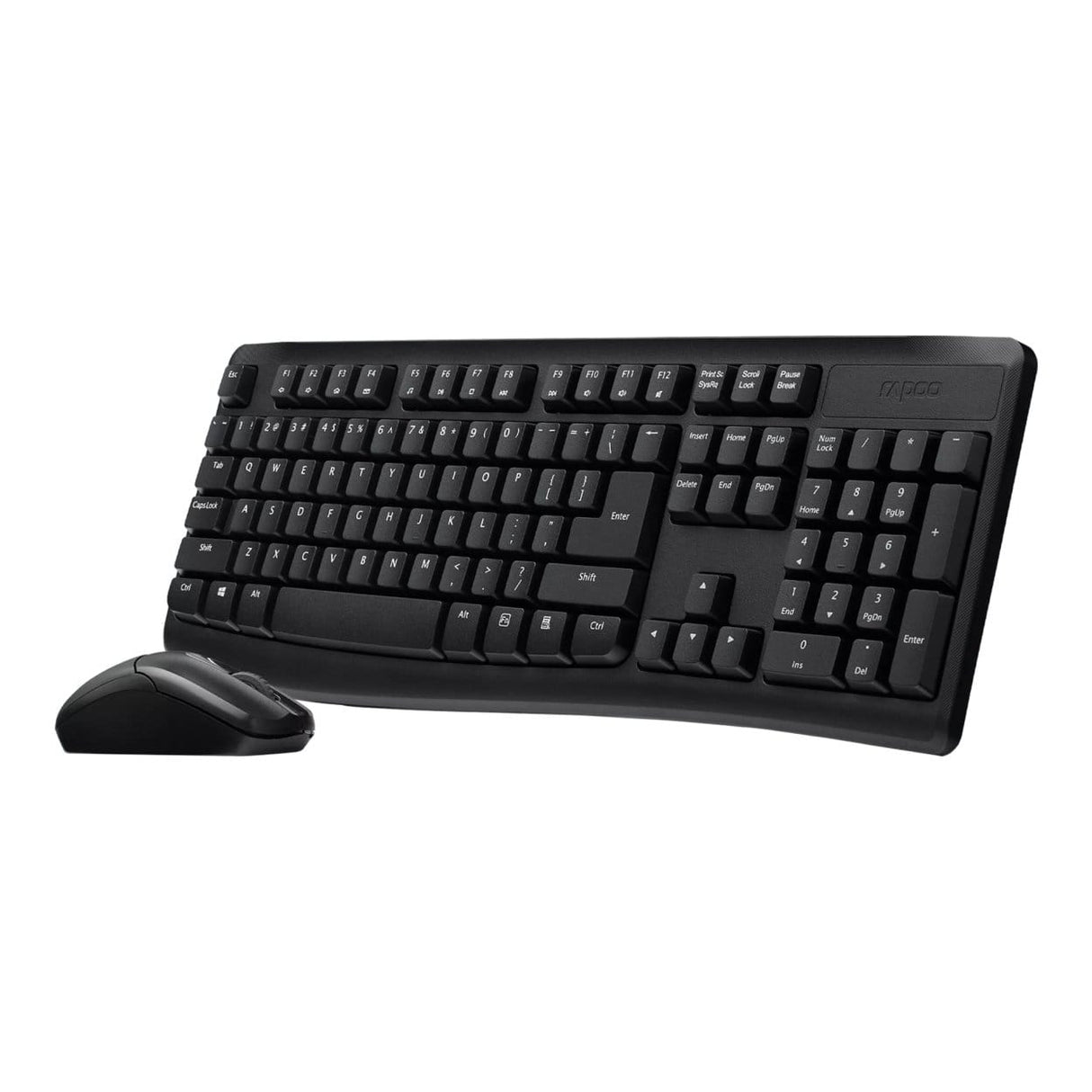 Rapoo Wireless Keyboard and Mouse Black X1800Pro