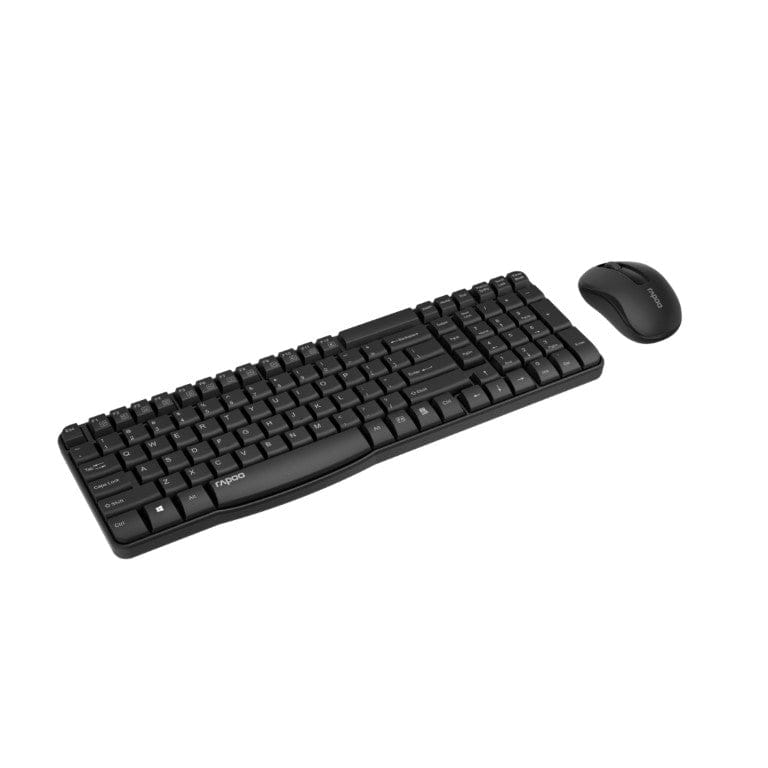 Rapoo X1800S-US-BLACK Wireless Keyboard and Mouse Combo
