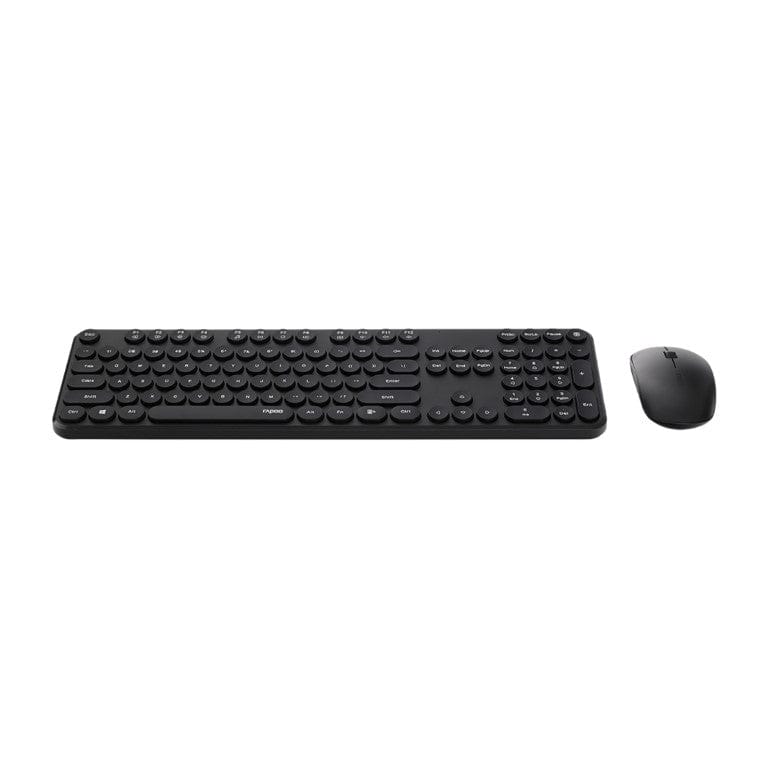 Rapoo X260S-US-BLACK Wireless Keyboard and Mouse Combo