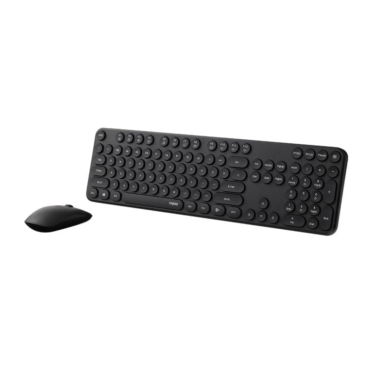 Rapoo X260S-US-BLACK Wireless Keyboard and Mouse Combo