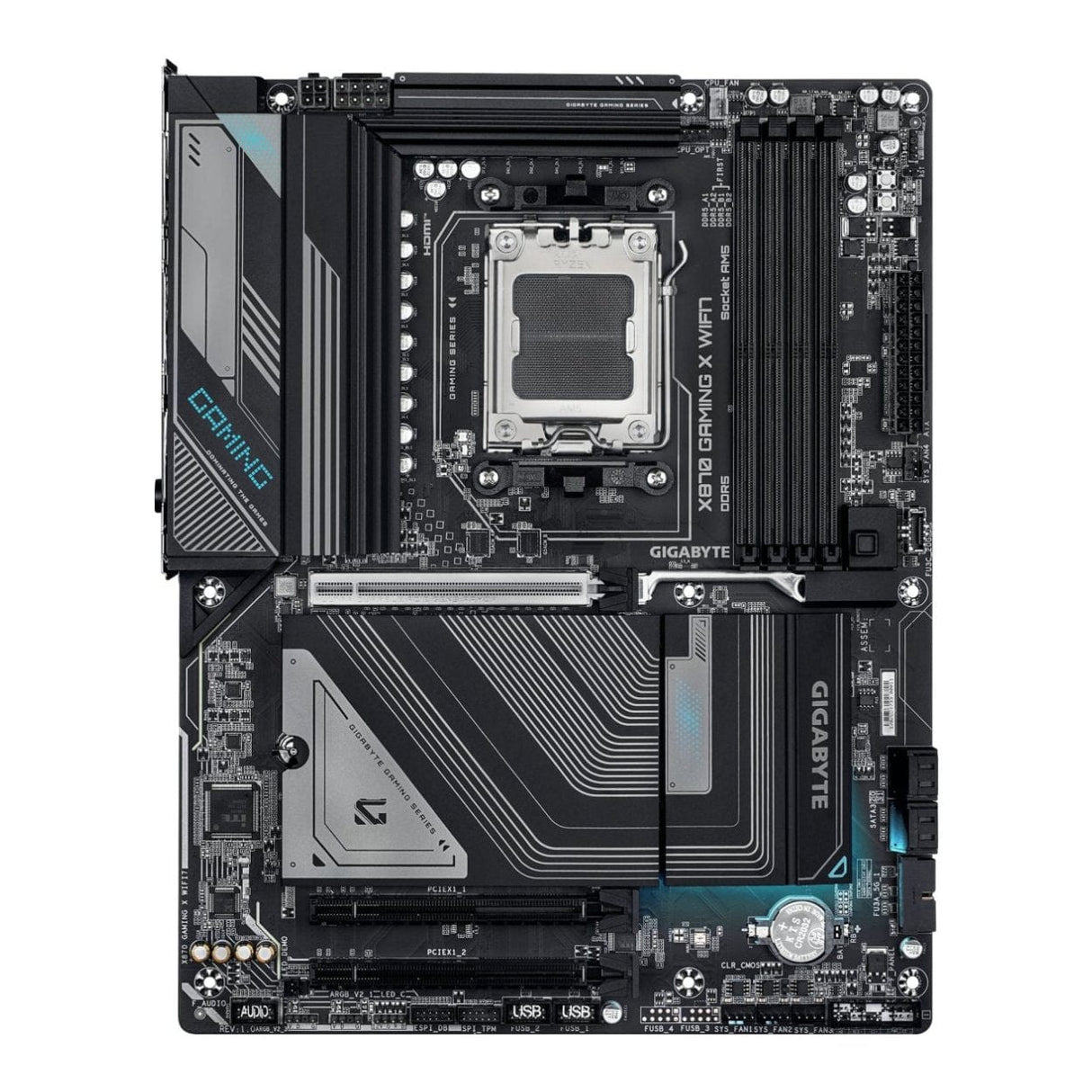 Gigabyte X870 AORUS Gaming X Wi-Fi 7 AMD Socket AM5 ATX Motherboard