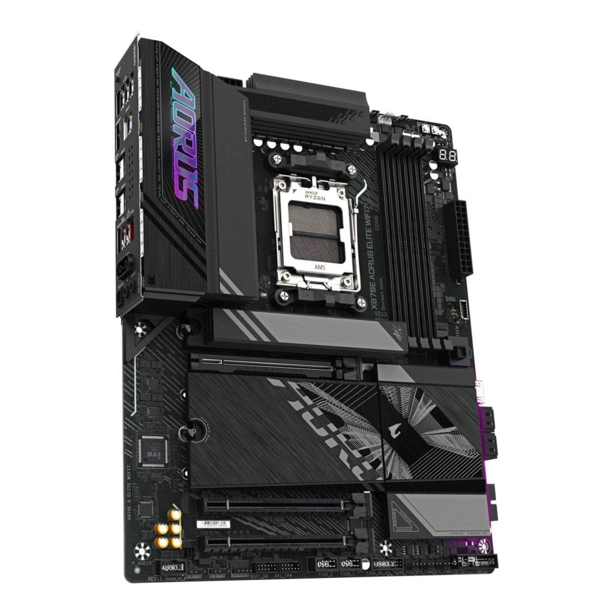 Gigabyte X870E AORUS Elite Wi-Fi 7 AMD Socket AM5 ATX Motherboard