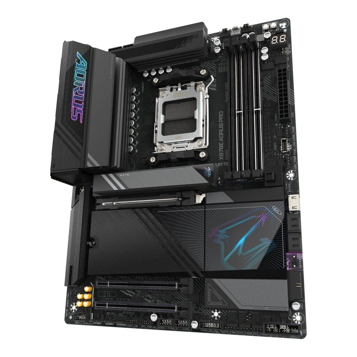 Gigabyte X870E AORUS Pro Wi-Fi 7 AMD Socket AM5 ATX Motherboard