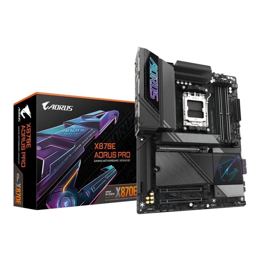 Gigabyte X870E AORUS Pro Wi-Fi 7 AMD Socket AM5 ATX Motherboard