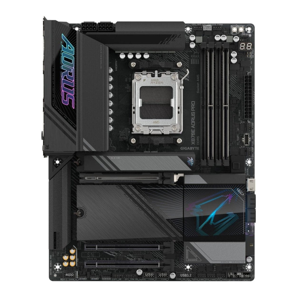 Gigabyte X870E AORUS Pro Wi-Fi 7 AMD Socket AM5 ATX Motherboard