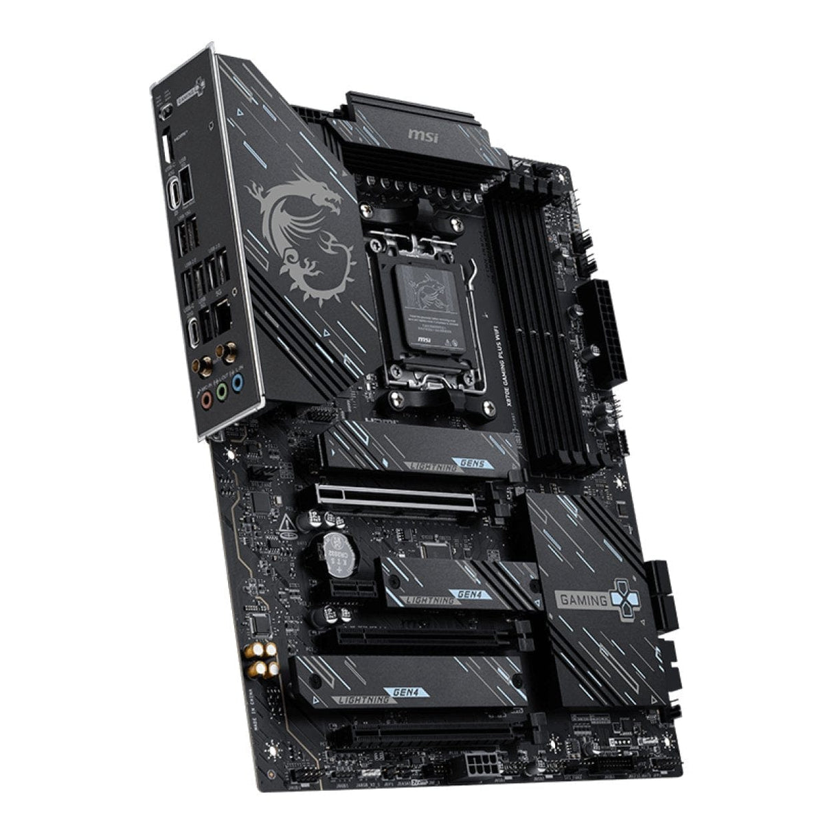 MSI X870E Gaming PLUS Wi-Fi AMD Socket AM5 ATX Motherboard
