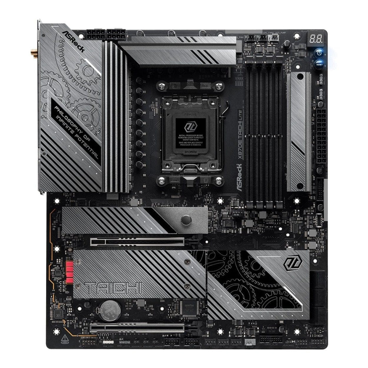 ASRock X870E Taichi Lite WiFi 7 AMD Socket AM5 EATX Motherboard