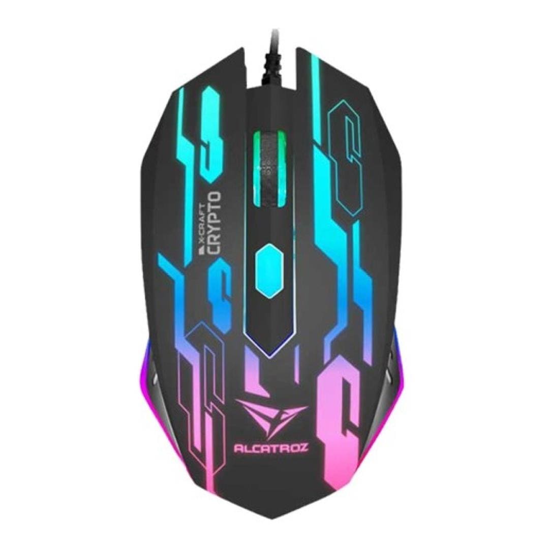 Alcatroz X-Craft Classic Wired Gaming Mouse Crypto XCRAFTCRYPTO