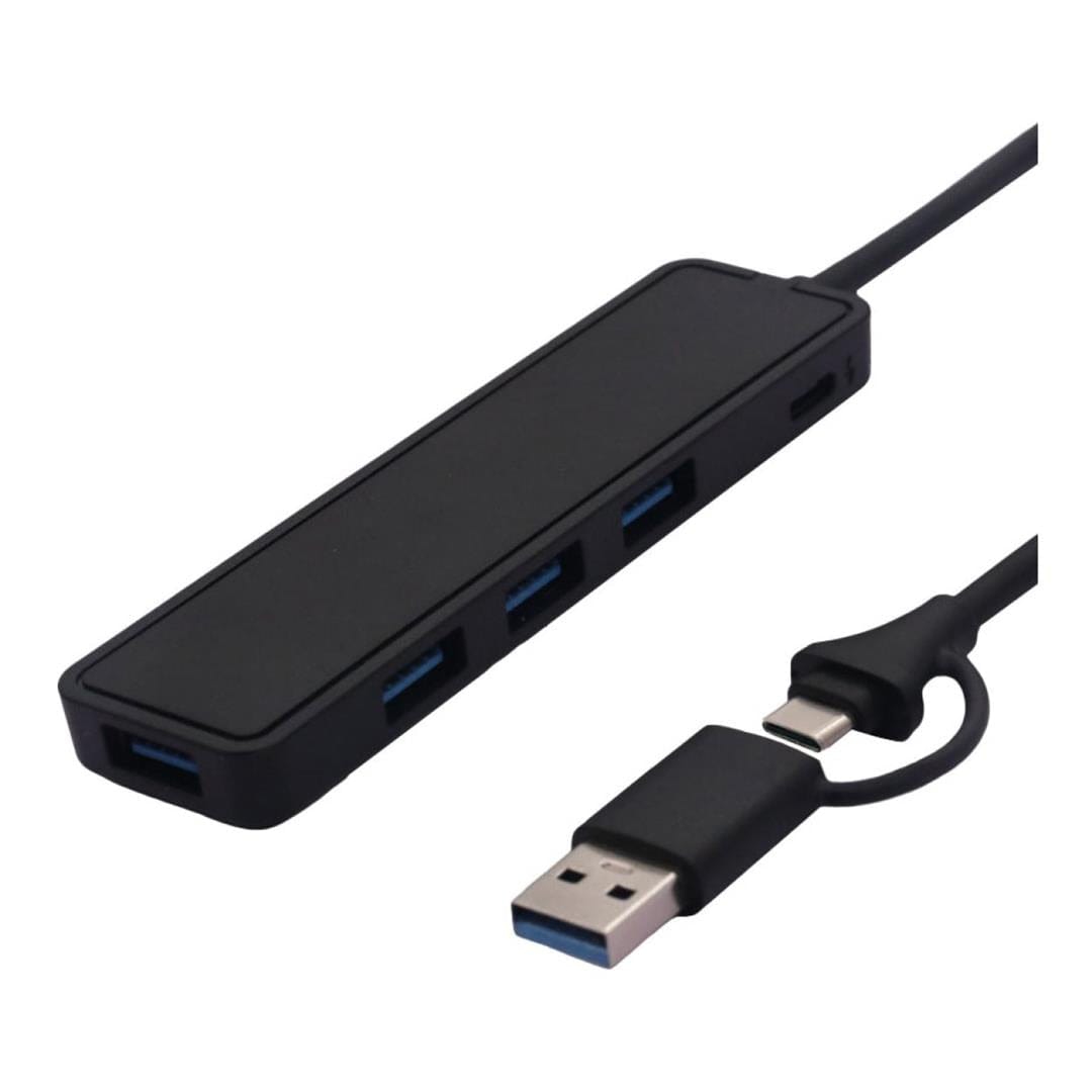 LinkQnet USB-A to Type-C 4-port Hub XF-UH2