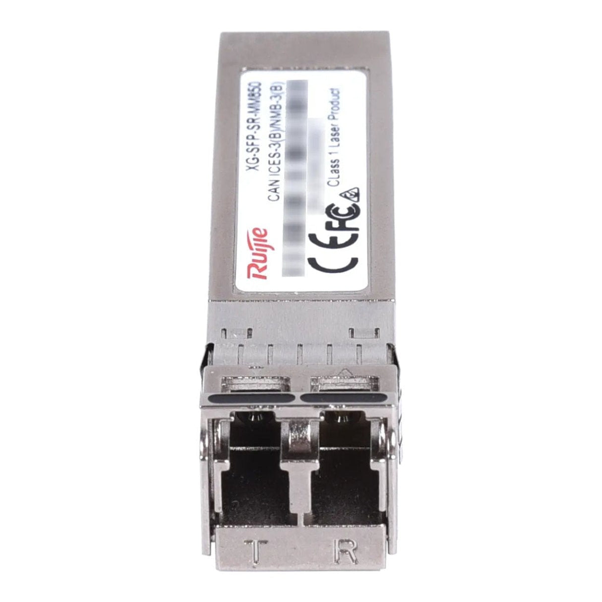 Ruijie Networks XG-SFP-SR-MM850 10GBASE-SR SFP+ 850-nm 300-m DOM Duplex LC MMF Optical Transceiver Module