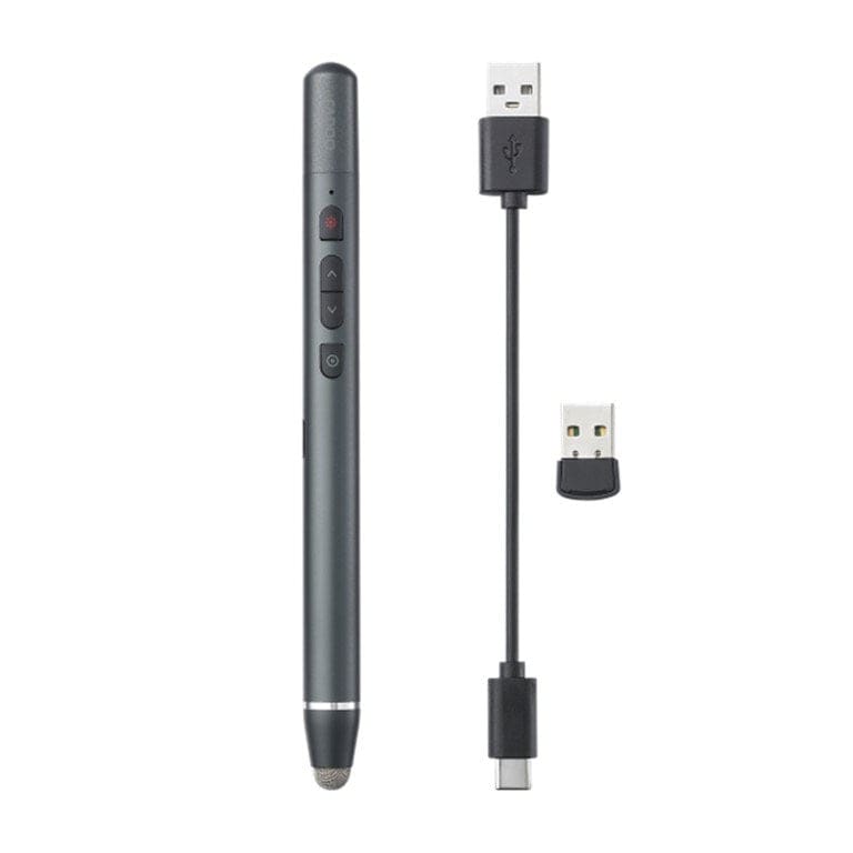 Rapoo XR200-BLACK Wireless Touchable Page-Turning Presenter Pen