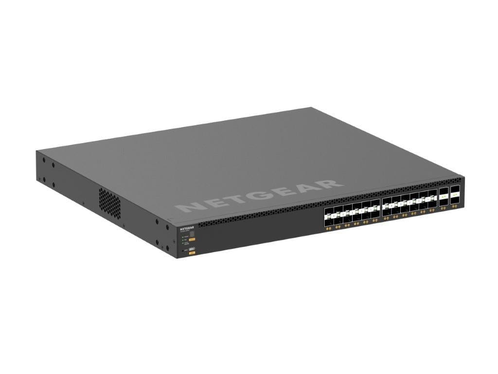 Netgear M4350-24F4V 24xSFP+ and 4xSFP28 25G Managed Switch - Black XSM4328FV-100NES