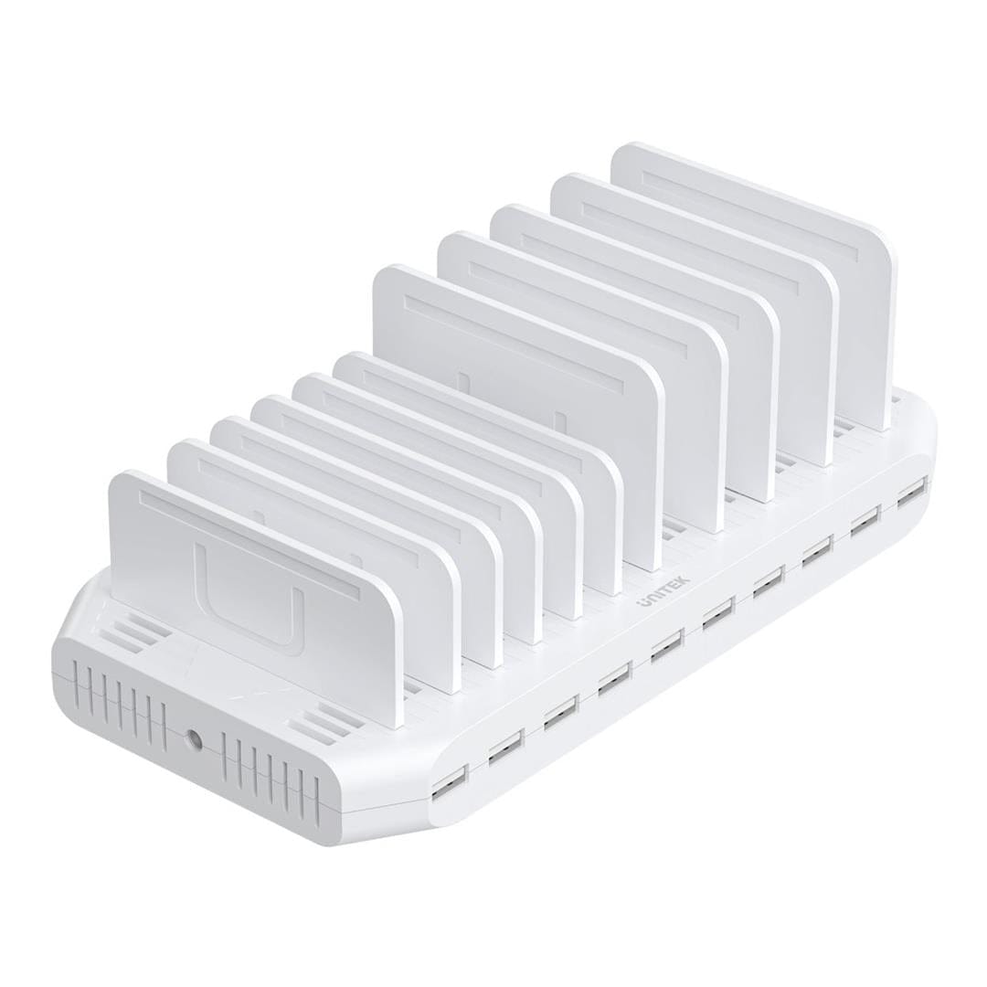 Unitek Y-2190D01-EU 10-port 60W USB Charging Station White