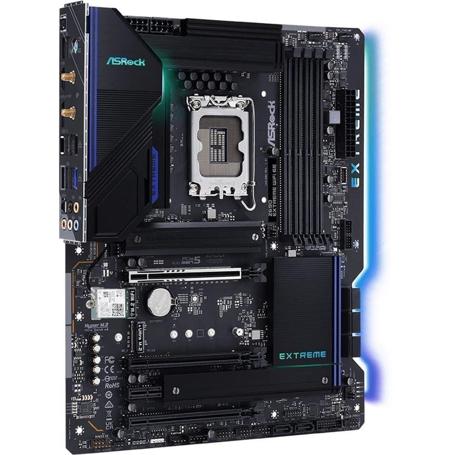 ASRock Z690 Extreme WiFi 6E Intel Socket LGA 1700 ATX Motherboard Z690-EXTREME-WIFI6E