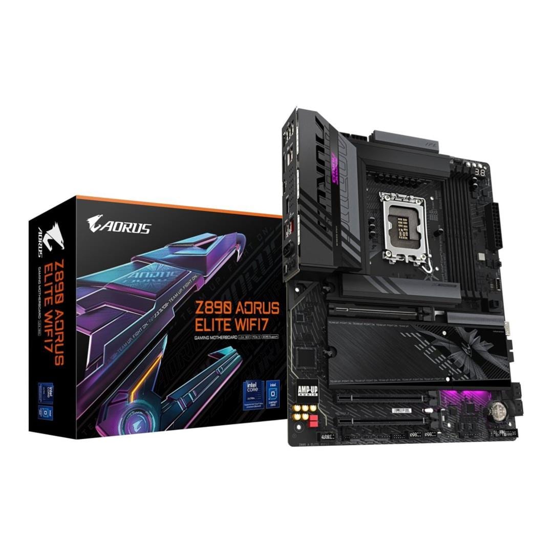 Gigabyte Z890 AORUS Elite Wi-Fi 7 Intel LGA1851 ATX Motherboard