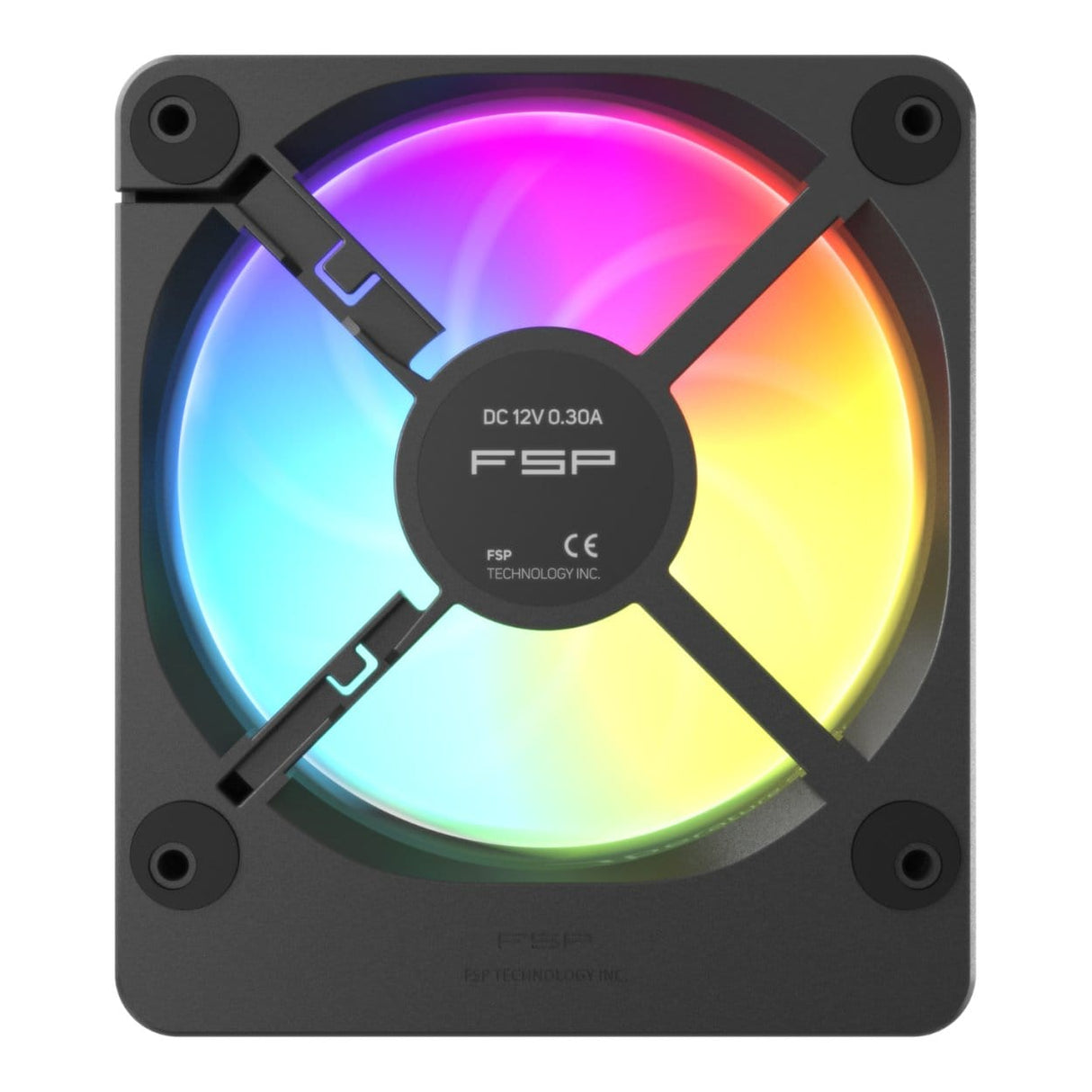 FSP ZENFAN-BA 120mm ARGB PWM Smart Fan Black