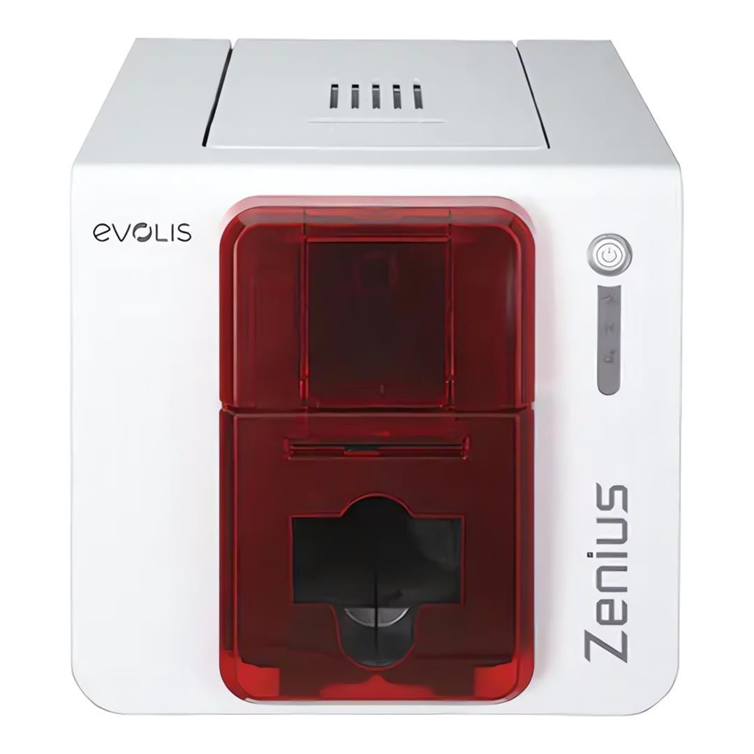 Evolis Zenius Single-Sided USB ID Card Printer GO Bundle