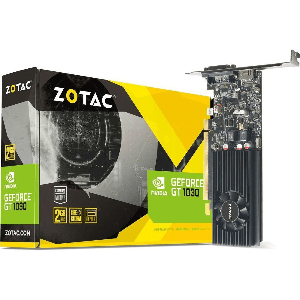 Zotac Nvidia GeForce GT 1030 2GB GDDR5 Graphics Card ZT-P10300A-10L