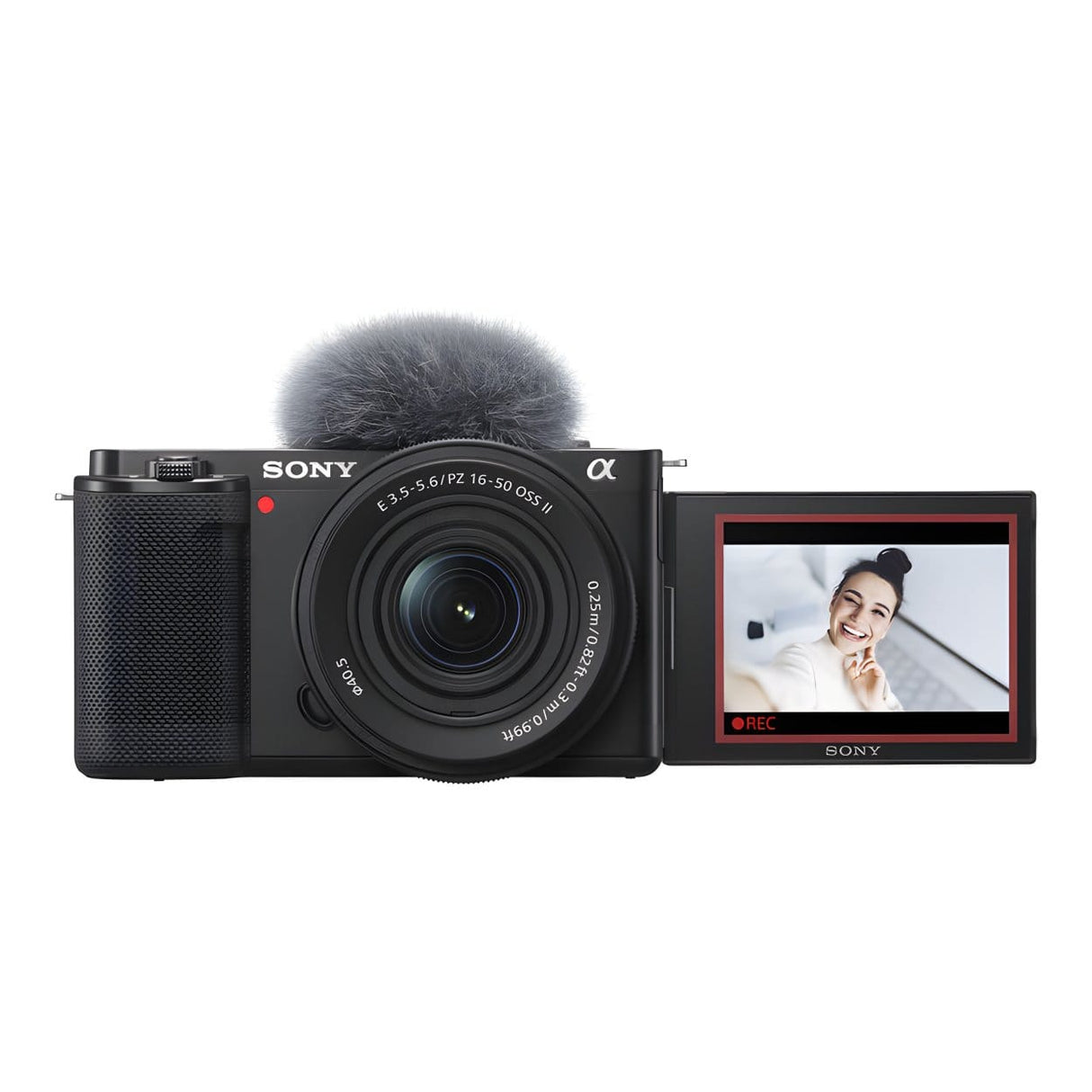 Sony ZV-E10 Mirrorless Camera with 16-50mm f/3.5-5.6 II Lens ZV-E10KB