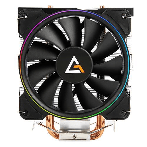 Antec A400 RGB CPU Cooler 120mm Black and Copper Metallic 1800rpm 0-761345-10921-5