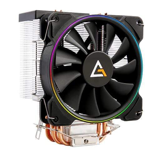 Antec A400 RGB CPU Cooler 120mm Black and Copper Metallic 1800rpm 0-761345-10921-5
