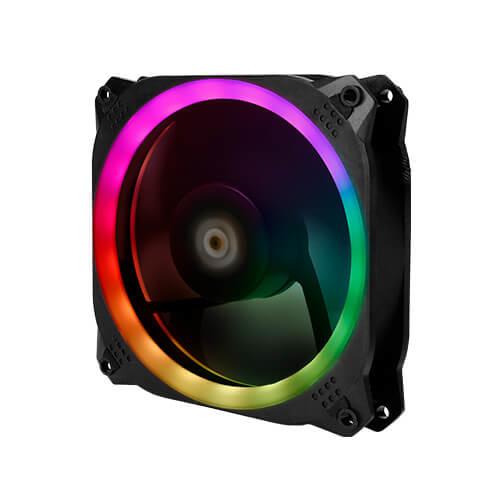Antec Prizm 120 ARGB 3+2+C Computer Case Fan 120mm Black and White 2000rpm 0-761345-77511-3