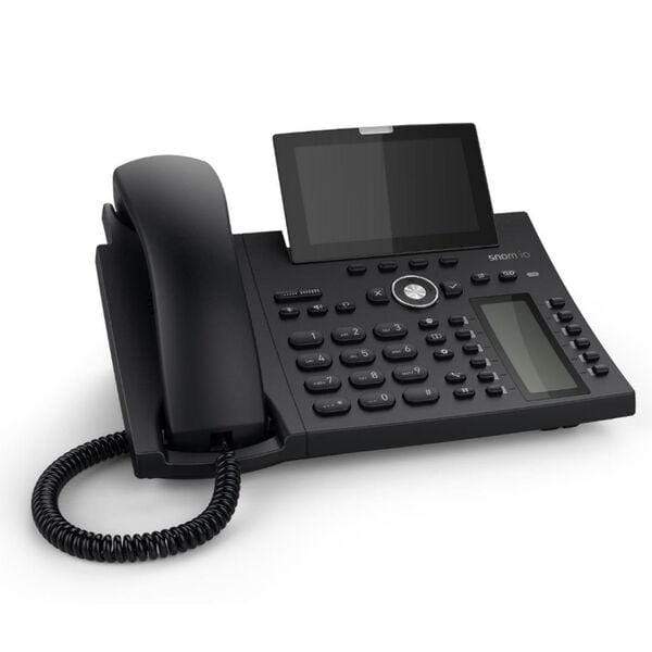 Snom D385 IP Phone Black 12 Lines TFT 12-line Desktop SIP - No PSU Included Hi-Res Colour Display USB 4340