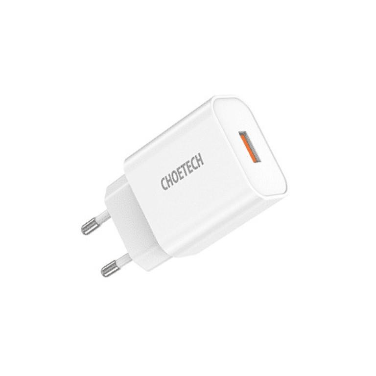 Choetech Q5003 Single-A Port Charger Adapter 01.01.02.Q5003-EU-WH