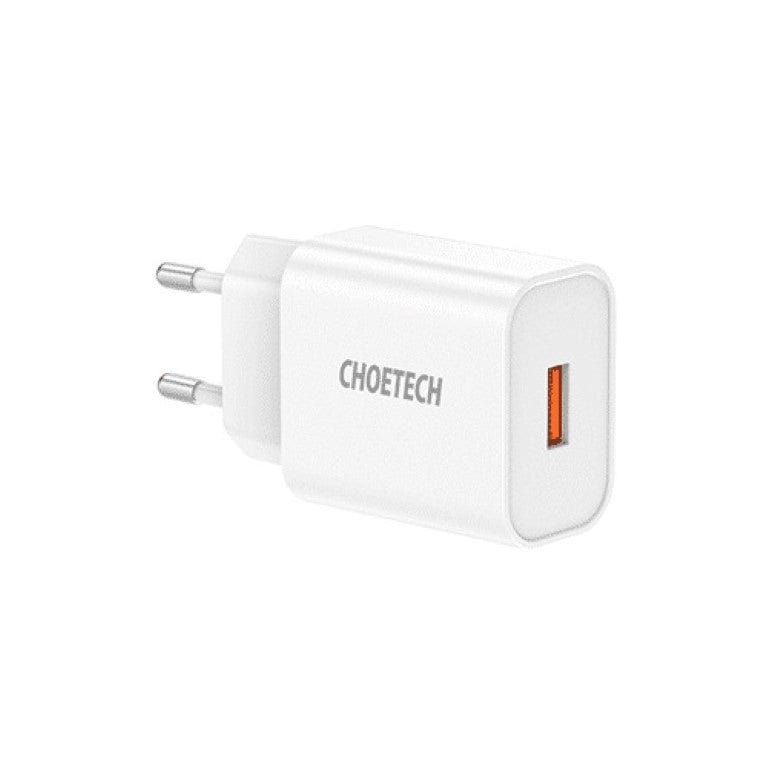 Choetech Q5003 Single-A Port Charger Adapter 01.01.02.Q5003-EU-WH