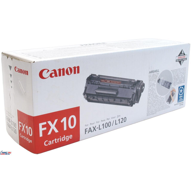 Canon FX10 Black Toner Cartridge 2,000 Pages Original 0263B002 Single-pack
