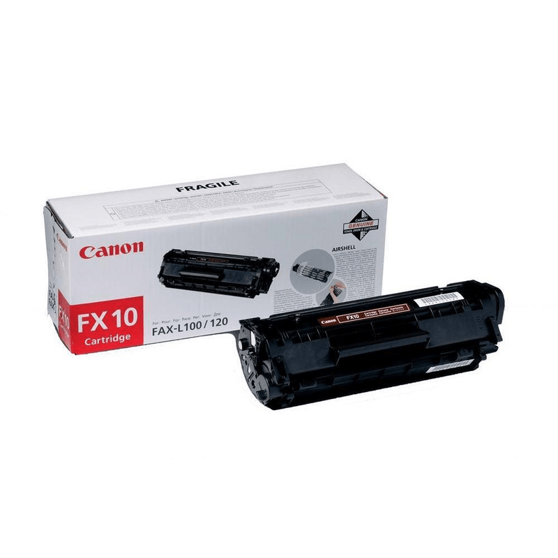 Canon FX10 Black Toner Cartridge 2,000 Pages Original 0263B002 Single-pack