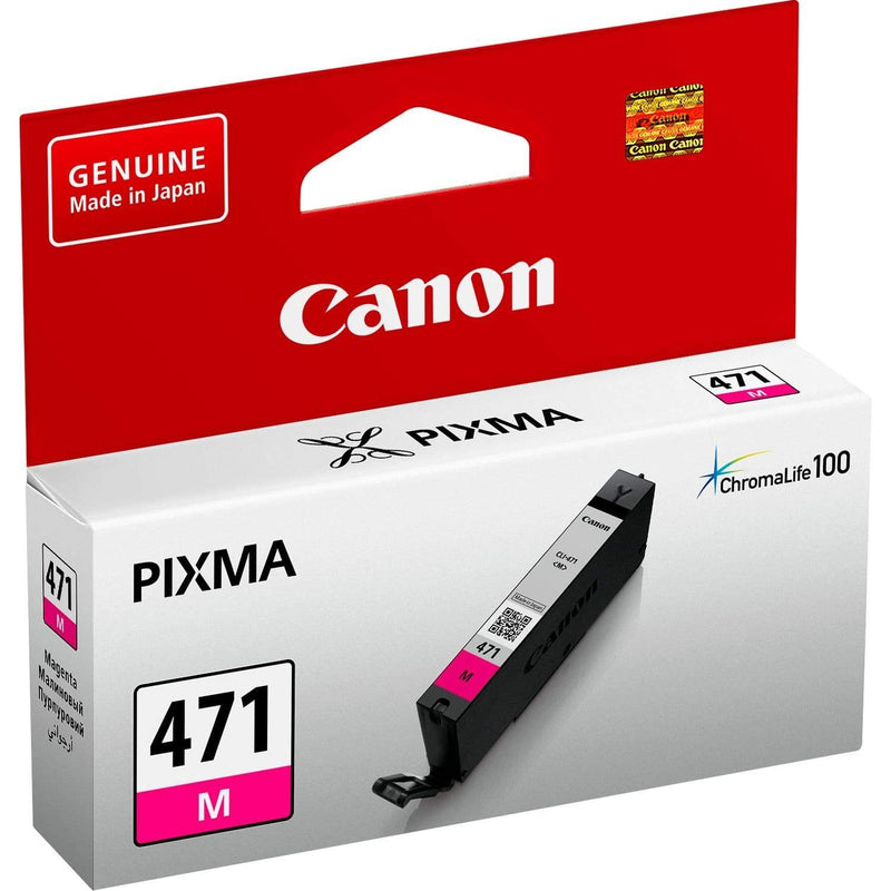 Canon CLI-471 Magenta Printer Ink Cartridge Original 0402C001 Single-pack