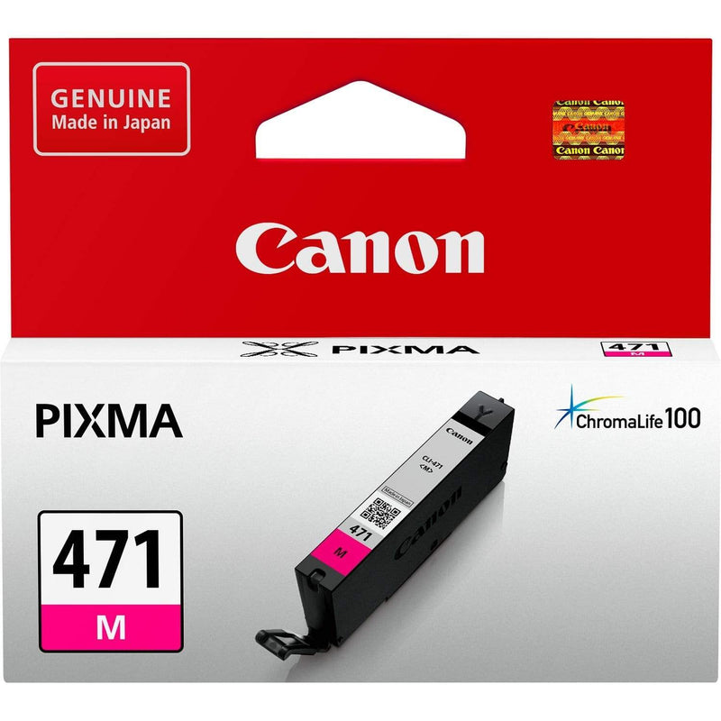 Canon CLI-471 Magenta Printer Ink Cartridge Original 0402C001 Single-pack