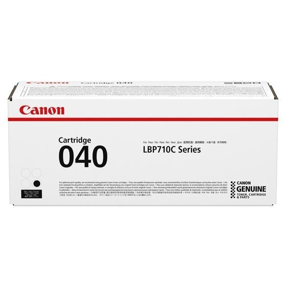 Canon 040 Black Toner Cartridge 5,400 pages Original 0460C001 Single-pack