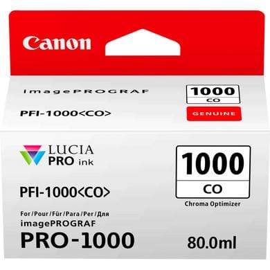 Canon PFI-1000CO Chroma Optimizer Transparent Printer Ink Cartridge Original 0556C001 Single-pack