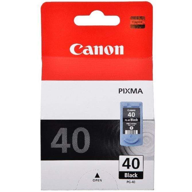 Canon PG-40 Black Printer Ink Cartridge Original 0615B025 Single-pack