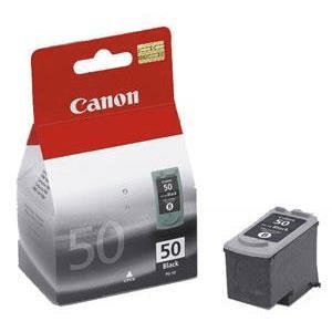Canon PG-50 Black High Yield Printer Ink Cartridge Original 0616B025 Single-pack