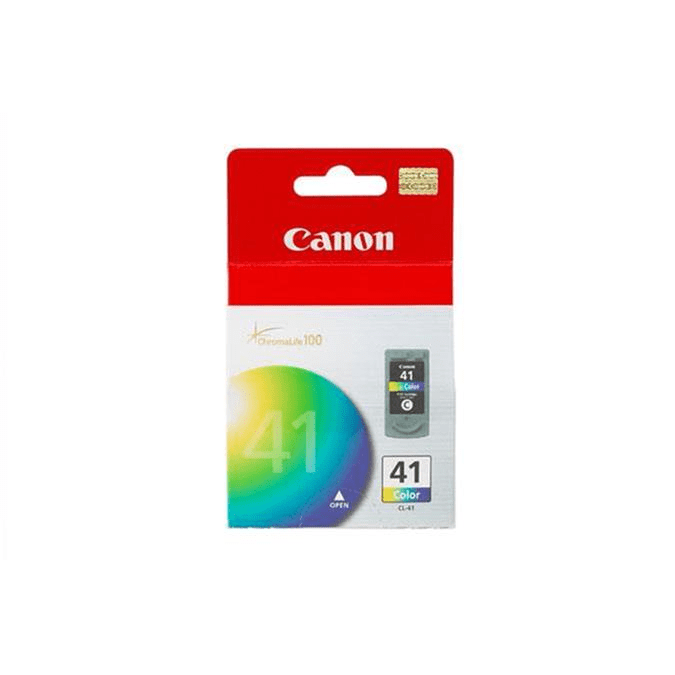 Canon CL-41 Cyan, Magenta, Yellow Printer Ink Cartridge Original 0617B001 Single-pack