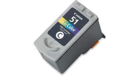 Canon CL-51 Cyan, Magenta, Yellow High Yield Printer Ink Tank Cartridge Original 0618B001 Single-pack