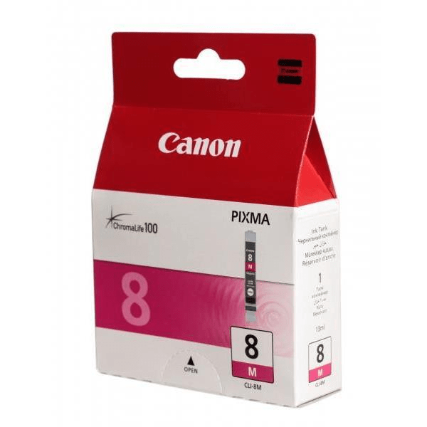 Canon CLI-8M Magenta Printer Ink Cartridge Original 0622B024 Single-pack
