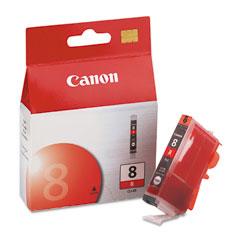 Canon CLI-8R Red Printer Ink Tank Cartridge Original 0626B001 Single-pack