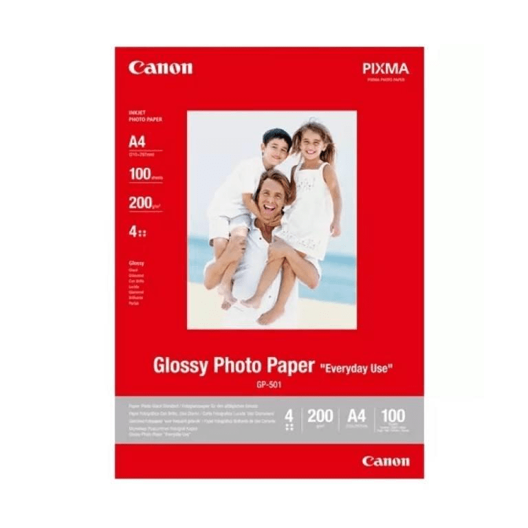 Canon Everyday Use GP-501 A4 Glossy Photo Paper 0775B001