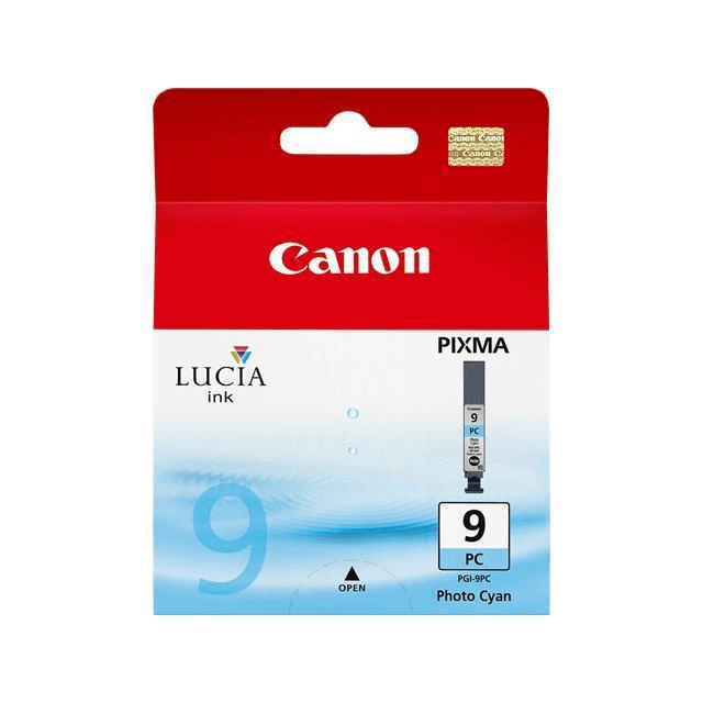 Canon PGI-9PC Photo Cyan Printer Ink Cartridge Original 1038B001 Single-pack