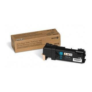 Xerox Phaser 6500 WorkCentre 6505 Cyan Toner Cartridge 1,000 Pages Original 106R01598 Single-pack