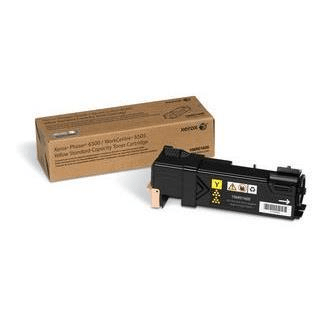 Xerox Phaser 6500 WorkCentre 6505 Yellow Toner Cartridge 1,000 Pages Original 106R01600 Single-pack