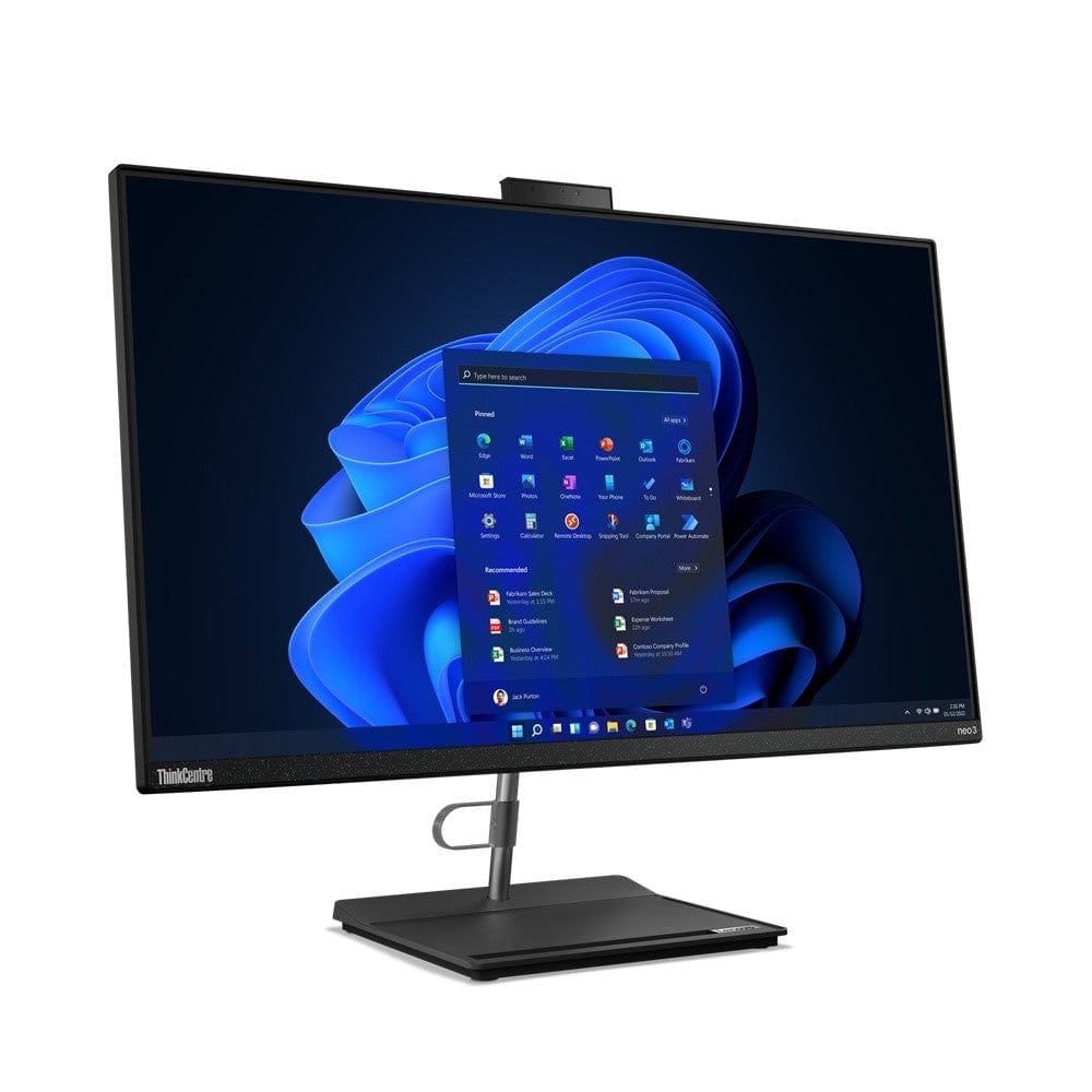 Lenovo ThinkCentre neo 30a 27-inch FHD All-in-One PC - Intel Core i5-1235U 256GB SSD 16GB RAM Win 11 Pro 12CA001NSA