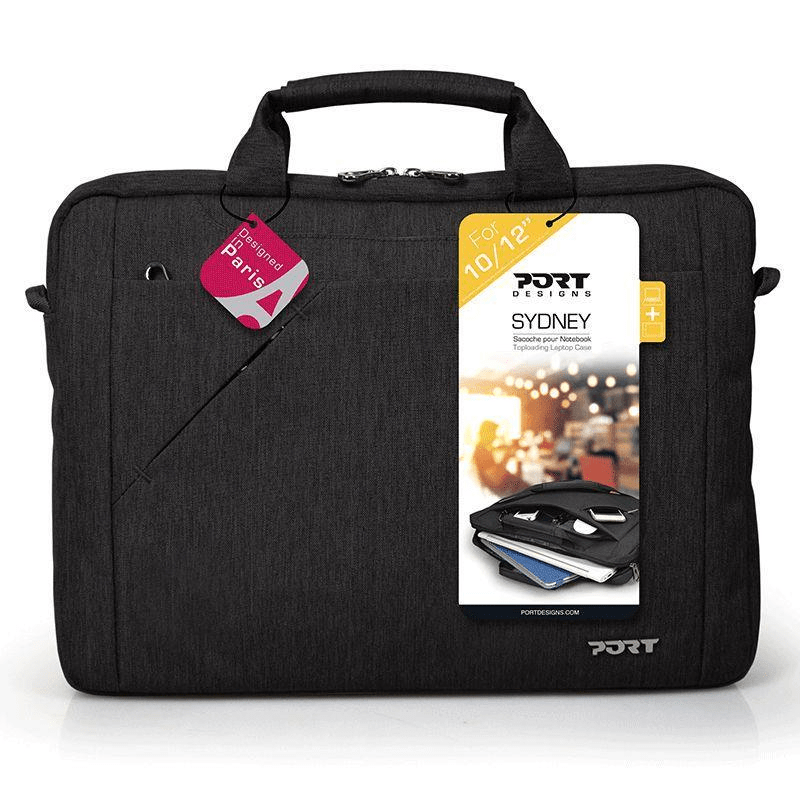 Port Designs 135070 Notebook Case 12-inch Messenger Case Black