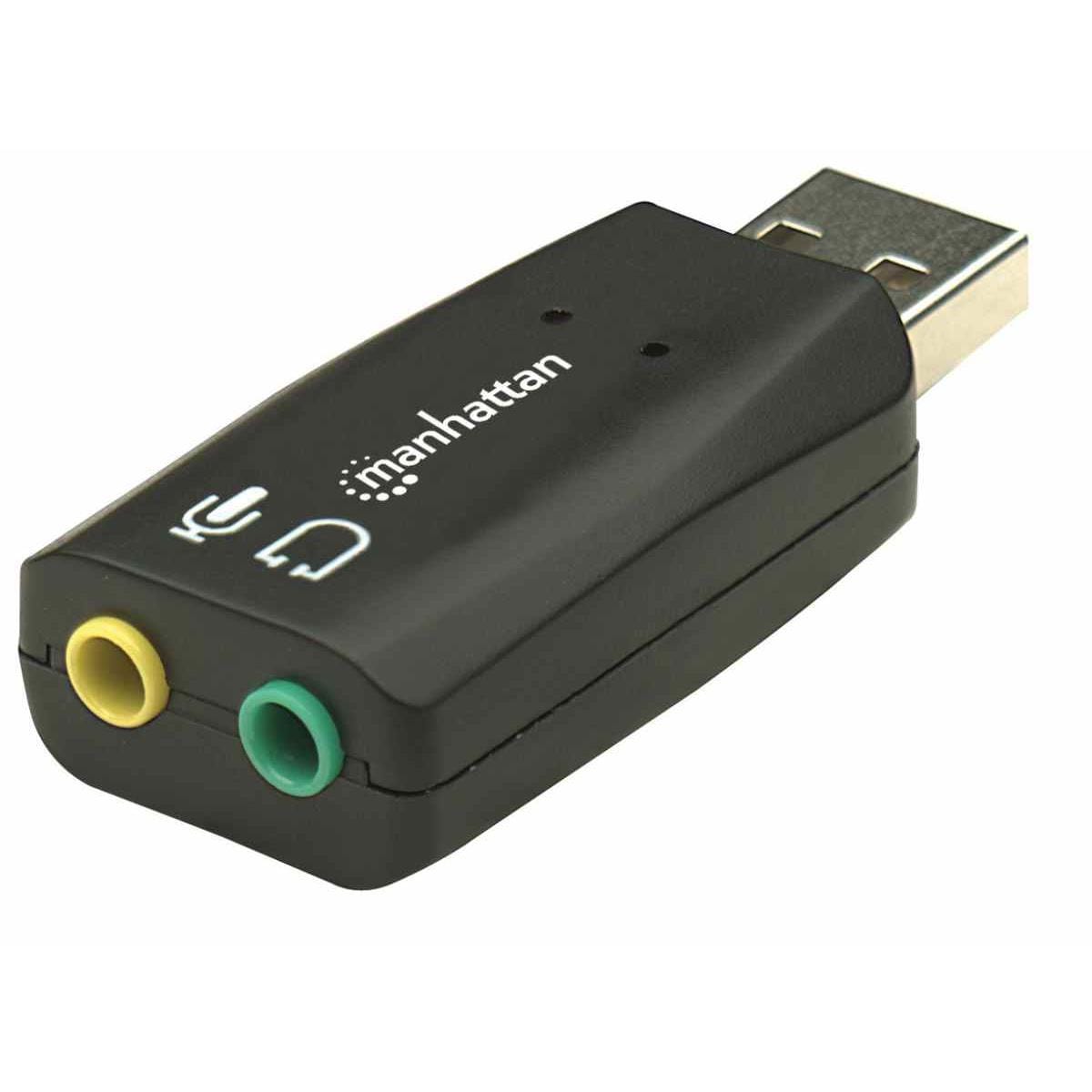 Manhattan USB-A to 3.5mm Audio Adapter 150859