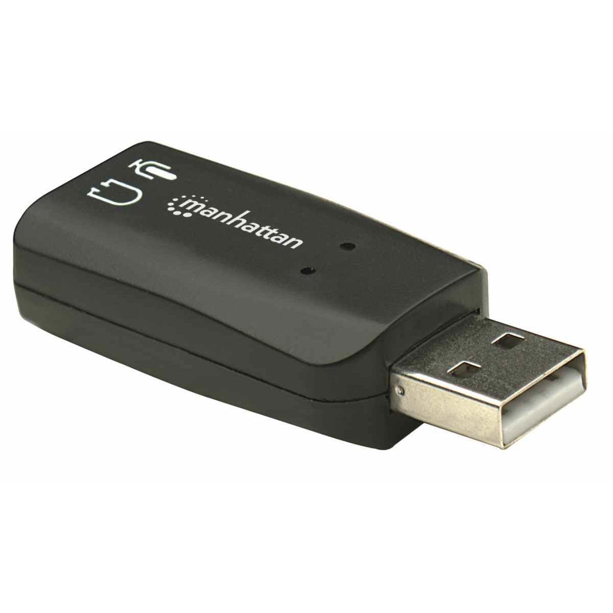 Manhattan USB-A to 3.5mm Audio Adapter 150859