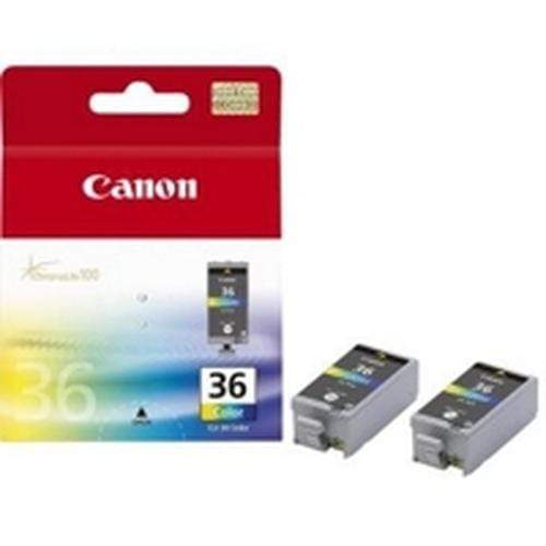 Canon CLI-36 Cyan, Magenta, Yellow Standard Yield Printer Ink Cartridge Original 1511B001 Single-pack
